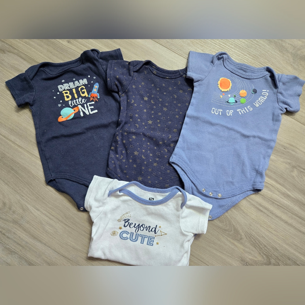 Hudson Baby 9-12 Months Onesie Bundle